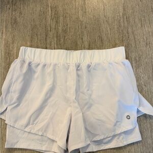RBX Women's White Athletic Shorts